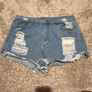 women’s denim shorts